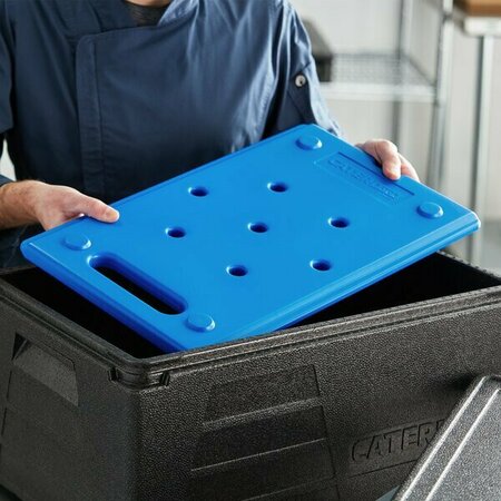CATERGATOR DASH Blue Full Size Ice Board for Food Pan Carriers 215EPPCOLDPK
